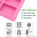 Square Silicone Soap Molds Set of 3 6 Cavities DIY Handmade Soap Moulds - Cake Pan Molds for Baking Biscuit Chocolate Mold Silicone Soap Bar Mold for Homemade Craft Ice Cube Tray - B07DPGL7SK
